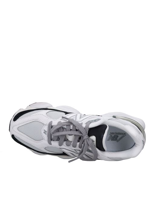 Sneakers in pelle e tessuto NEW BALANCE | U9060JBBBIANCO-NERO-GRIGIO